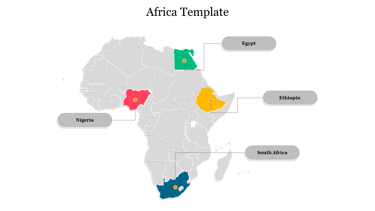 Editable Africa Template PowerPoint Presentation 